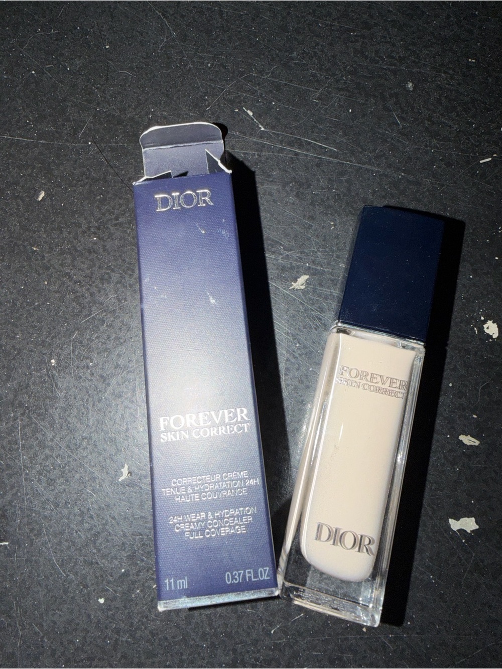Dior Forever Skin Correct Cream Concealer - Navy Blue Cap, Beige Bottle